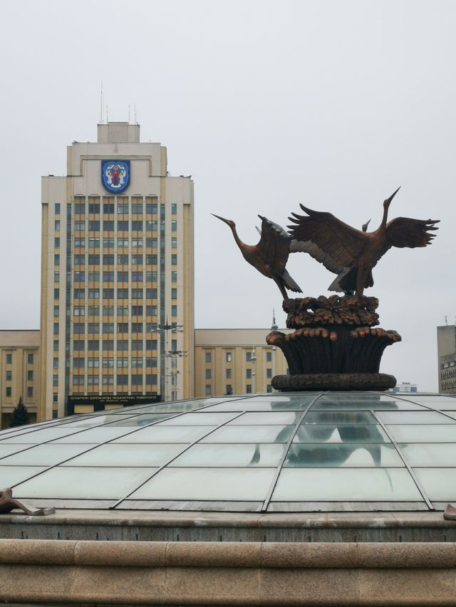 明斯克列寧廣場。