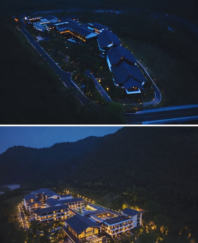 咫尺神仙居景區山谷環繞間的仙居悅柳酒店
