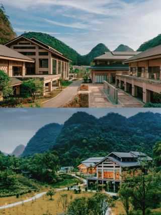 百色山林中的綠野酒店要把我美哭