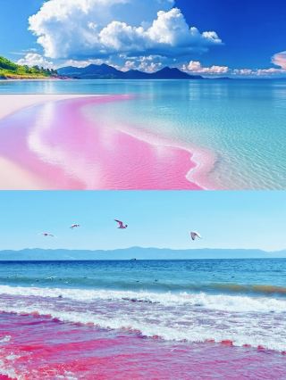 Pink Beach: A Healing Landscape to Satisfy Your Inner Child