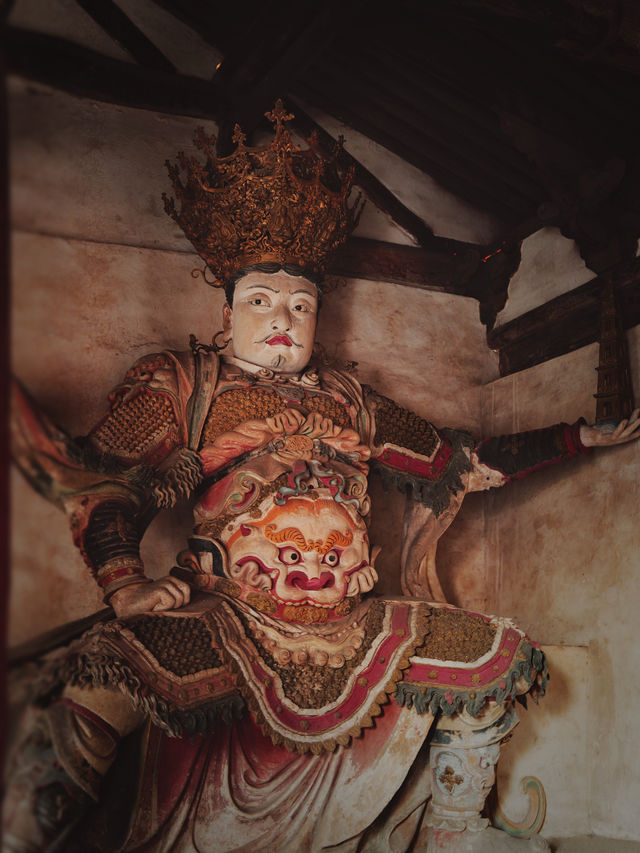 天呀！四大天王彩塑在山西驚艷「復活」