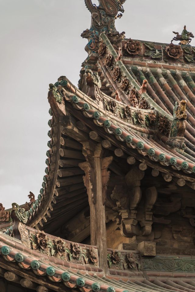 運城玄帝廟|琉璃覆頂彰顯逸彩