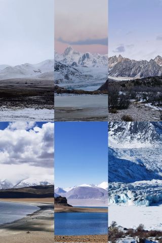Thousands of miles away, mountains and wilderness
