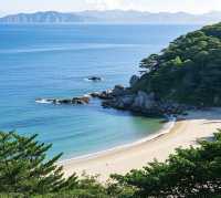泗川高麗海桑國家公園裡遊山玩水，上天下海
