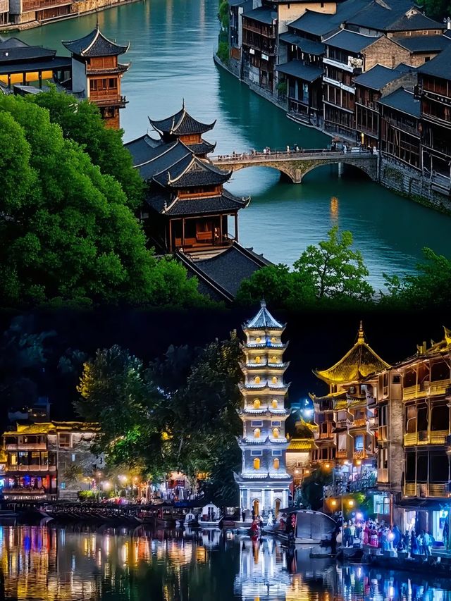 夜泊沱江，一盞燈火千年等
