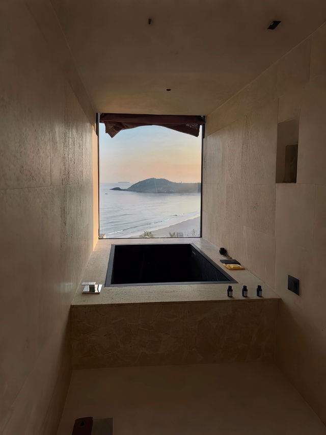 🌊深圳苫也溪上嶼，私湯海景之夢
