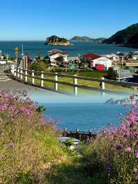喺浙江嘅一個小海島，日出日落嘅超靚圖！