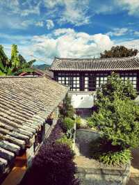 在束河古鎮挖到寶藏民宿，會呼吸的絕美庭院！