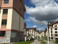 長白山紅石峯生態風景區紅楓染紅了峯頂