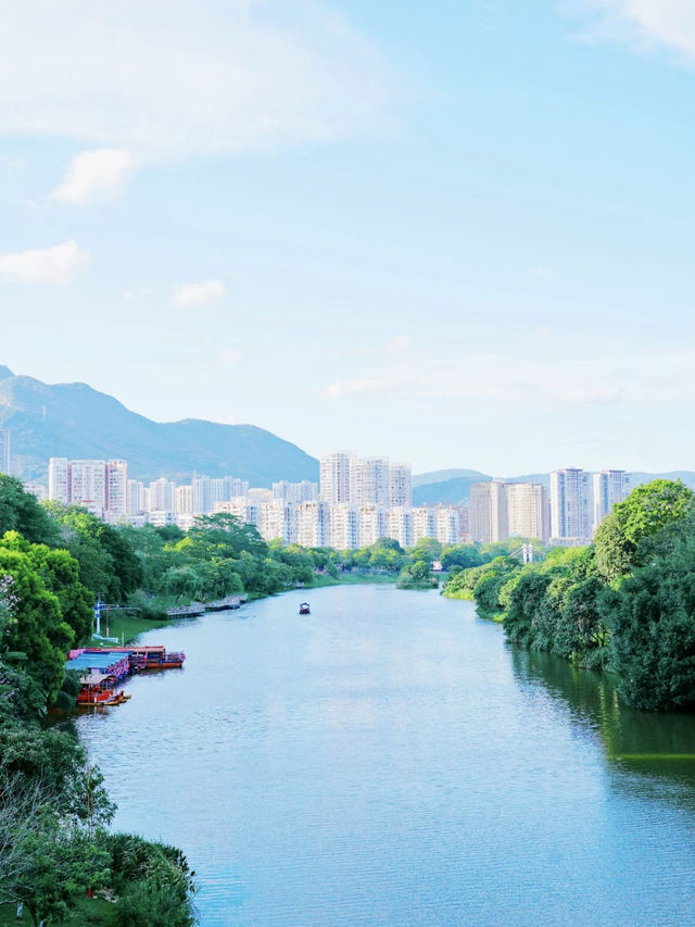 綬帶清流，城市邊緣的慢時光：莆田綬溪公園景區