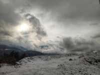 冒雪勇闖金沙馬蹄灣梅里十三峰，我畫給你看！