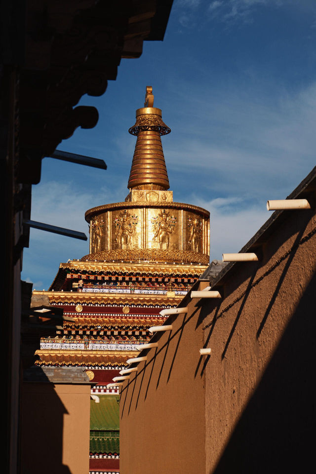全屏欣賞甘南藏傳佛教寺廟的濃烈色彩|