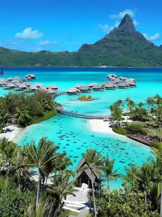接近天堂的海島——波拉波拉島