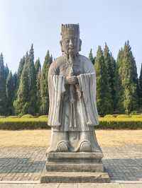 明祖陵神道石刻及陵冢玄宮