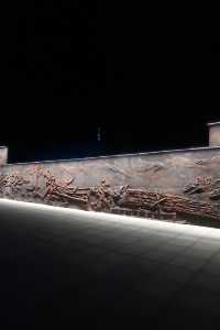 喺呢度可以俯瞰漠河嘅一景