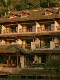 岷江畔親子避世遊森林民宿私湯遛娃太惬意