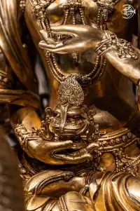 孔雀明王 上海博物館宋元明清銅器展