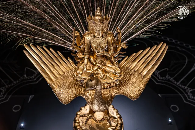 孔雀明王 上海博物館宋元明清銅器展