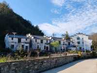 A Winter Day in the Mountain Village