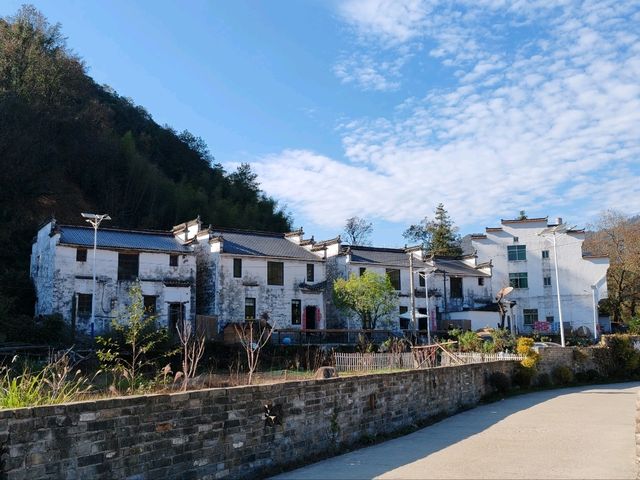 A Winter Day in the Mountain Village