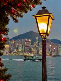 香港維多利亞港海濱。