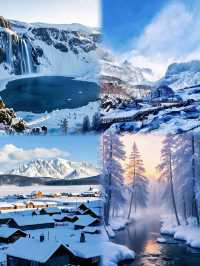 長白山下雪了你還不來嗎