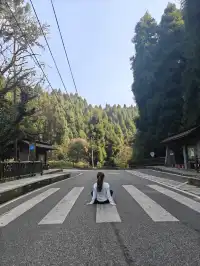 邛崍天台山徒步看瀑布