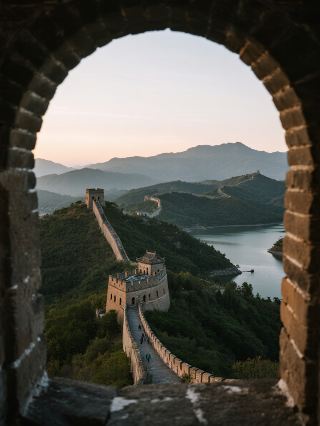 A Winter Fairy Tale at the Foot of the Great Wall: Soaking in Hot Soup While Watching the Beacon Tower, This Hotel Is Legendary!