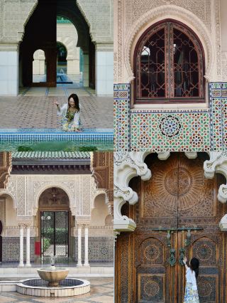 It is located in Putrajaya, the administrative center of Malaysia, and is a building constructed to commemorate the friendly relations between Malaysia and Morocco.