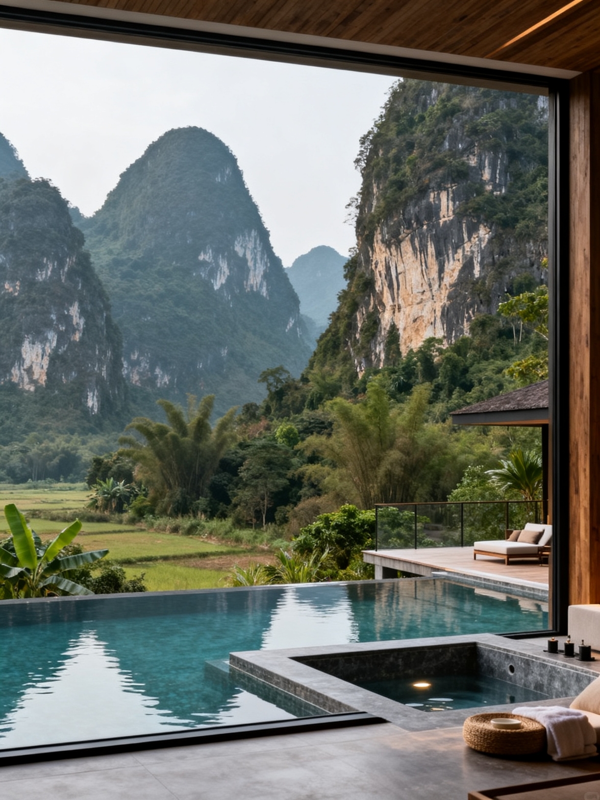 Hãy nghỉ dưỡng trong một căn nhà gỗ hình nấm sang trọng ở Chongzuo và cùng con cái khám phá những viên ngọc ẩn giấu của núi non và dòng sông.