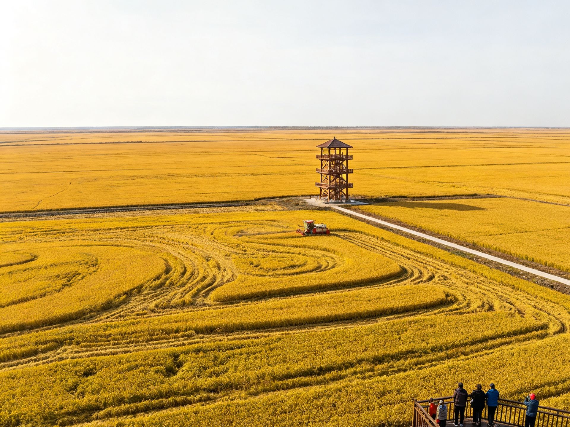 Jiamusi 3-Day 2-Night Off-the-Beaten-Path Guide | Golden Rice Waves in the Sanjiang Plain, Autumn Vibes in the Hezhe Fishing Village