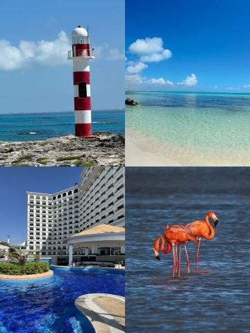 Lịch trình chuyến đi 3 ngày đầu tiên đến Cancun, Mexico, bao gồm cả chi phí cho chuyến trở về.
