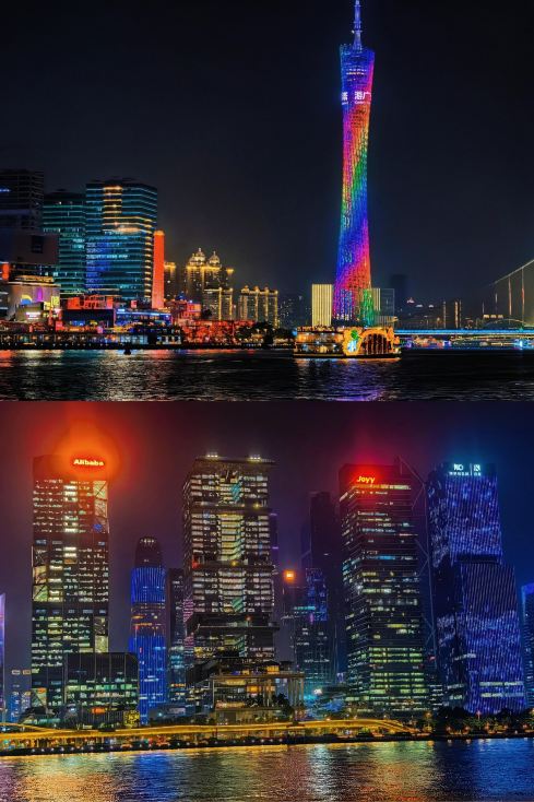 Menghadiri Janji di Sungai Mutiara, Melihat Canton Tower Menerangi Malam Kota Guangzhou.