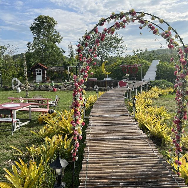 ที่พักคืนละ 500 รวมอาหารเช้า@บ้านไร่อารียา ราชบุรี