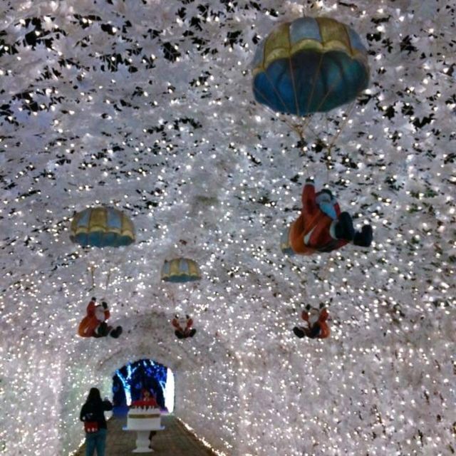 韓國冬天最有名 看夜燈🌟 安山星光村