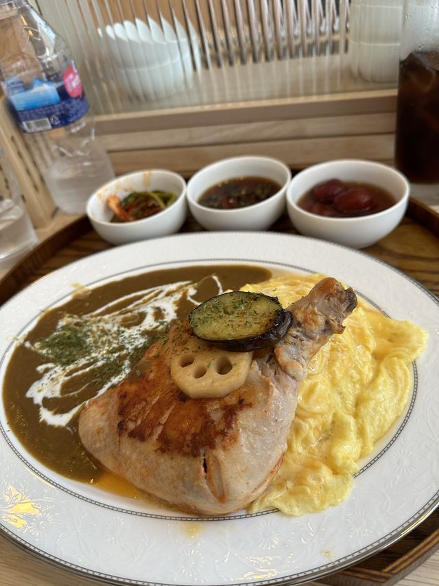 韓国で、オムライスが美味しかった! 韓国で、オムライスが美味しかった!