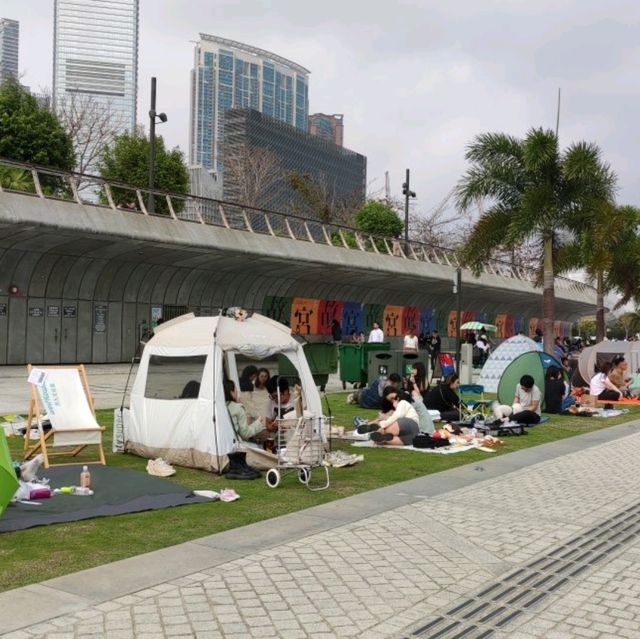 可以讓人chill一天的西九藝術公園west  Kowloon Art park