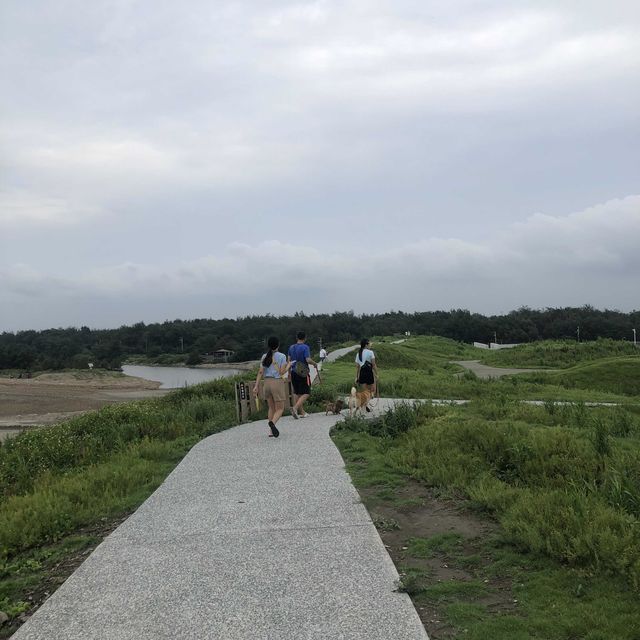 望海步道草地區