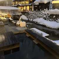 銀山温泉街
