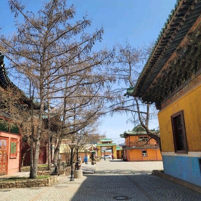 여행가는달 몽골여행 울란바토르의 작고 예쁜 사원 Vajradhara Temple 