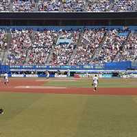 First time watching a baseball game 