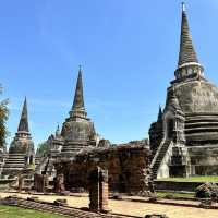 My summer trip to Ayutthaya, Thailand