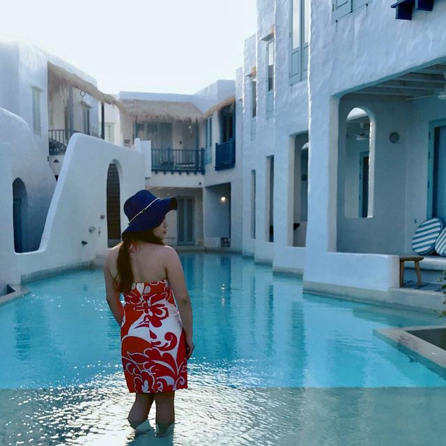 泰靚啦！華欣走走～絕美的希臘風渡假酒店Resort De Paskani