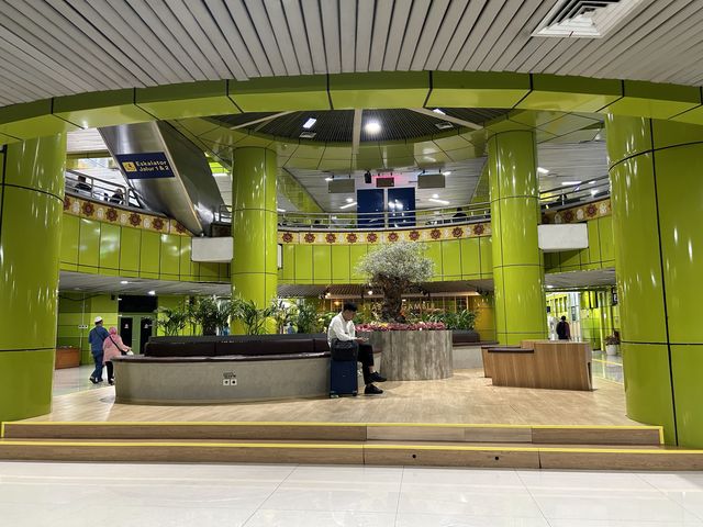 Gambir Train Station- a central station in the heart of Jakarta