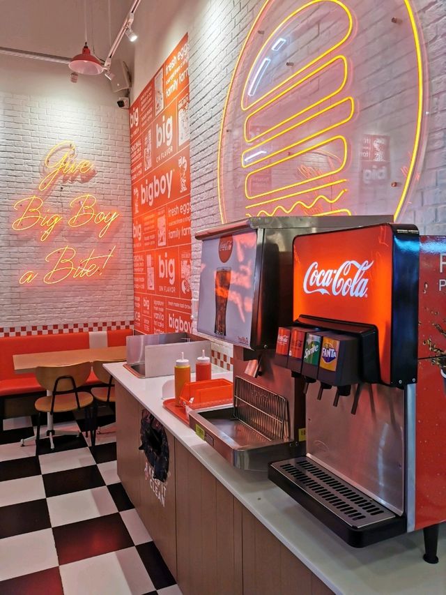 Big Boy ร้านเบอร์เกอร์ชื่อดังจากอเมริกา 🍔🍟🍦
