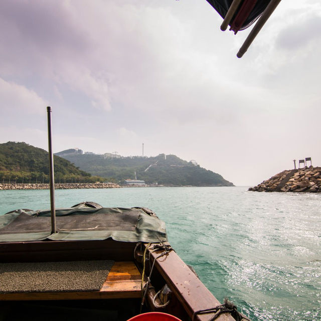 Boat Tour at Ap Lei Chau in Hong Kong