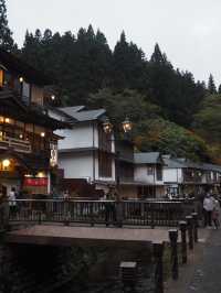 Autumn in Ginzan onsen, Yamagata