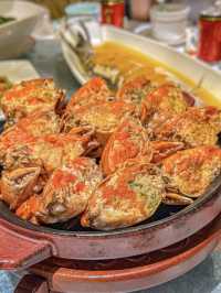 🦀秋天食黃油蟹-深圳褔海樓🦀