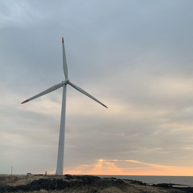 제주여행 노을맛집 “신창풍차해안도로“💨