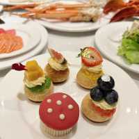 【 在璀璨夜景下品嚐「芝」味菇饌·海鮮自助晚餐 】